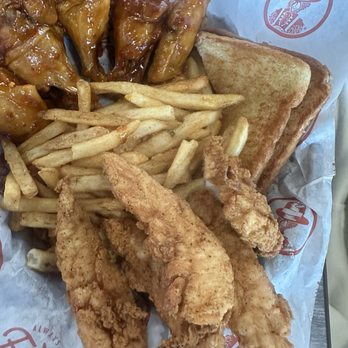 Slim Chickens - 5 strips and 5 wings combo - Chicken Wings Near Me - Henderson, Nevada Slim Chickens - 5 strips and 5 wings combo - Chicken Wings Near Me - Henderson, Nevada