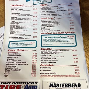 Little Diner On 1st - menu and prices - American Near Me - Cleveland, Tennessee
