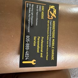 Hodge Podge Garage - Business card