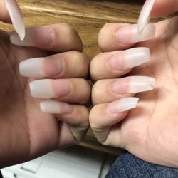Red Nails - How she left them.