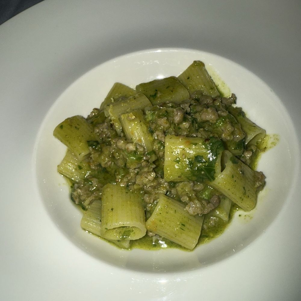 Adria - Rigatoni with broccoli rabe and fennel sausage - Mediterranean Near Me - New York, New York