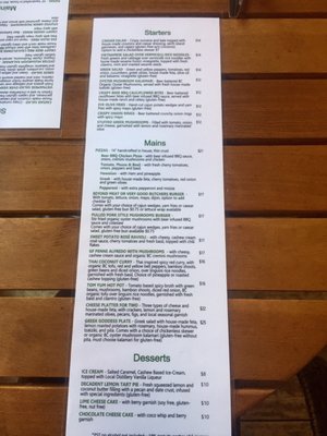 Menu photo 1 Eve Olive Nanaimo, BC