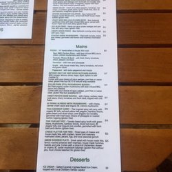 Eve Olive - Eve Olive menu (as of Sept 2021)