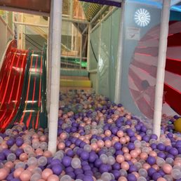 Ball pit area (first level) Ball pit area (first level)