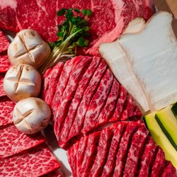 Gangnam Station Korean BBQ - Buena Park - Prime Black Angus Highly Marbled Short Rib / Prime Beef Galbi Bone In