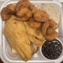 Fish and Shrimp combo