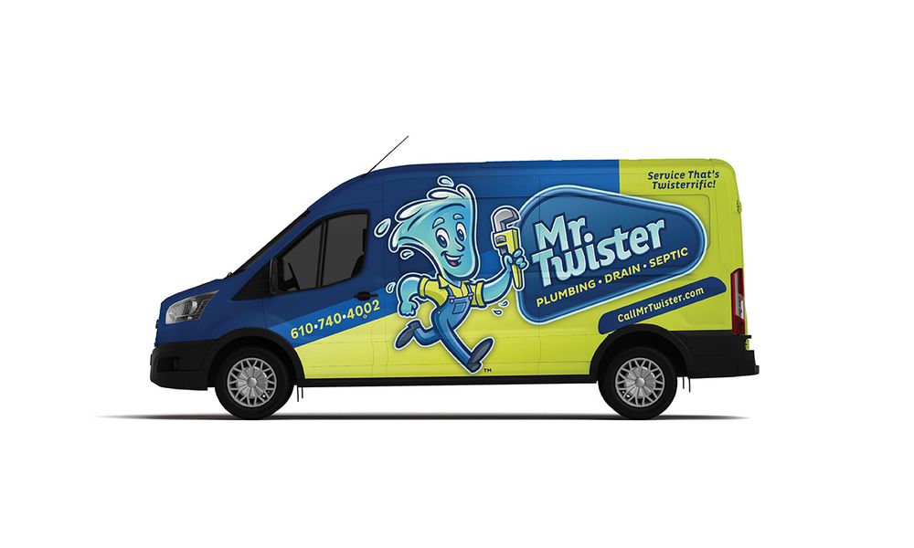 Slide of Mr Twister Plumbing