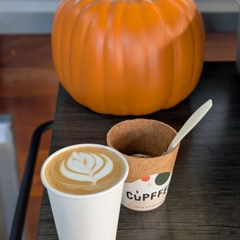 1 Oz Coffee - Rainer Rainfall (flat white with earl grey syrup) - Coffee & Tea Near Me - Santa Clara, California 1 Oz Coffee - Rainer Rainfall (flat white with earl grey syrup) - Coffee & Tea Near Me - Santa Clara, California