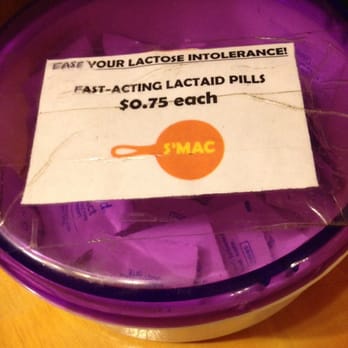 S'MAC - Lactaid pills for the lactose intolerant - American Near Me - New York, New York S'MAC - Lactaid pills for the lactose intolerant - American Near Me - New York, New York
