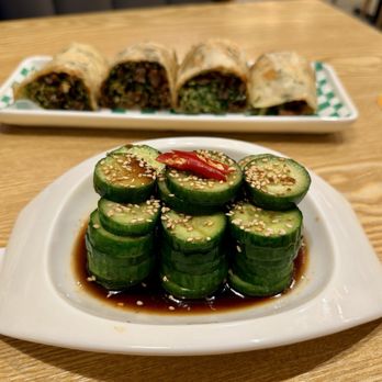 Dumpling Mix - Marinated Cucumber Salad - Shanghainese Near Me - Redondo Beach, California Dumpling Mix - Marinated Cucumber Salad - Shanghainese Near Me - Redondo Beach, California