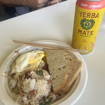 Red Eye Snack Shack - Classic Breakfast w/ Hawaiian Fried Rice - Breakfast & Brunch Near Me - Lihue, Hawaii Red Eye Snack Shack - Classic Breakfast w/ Hawaiian Fried Rice - Breakfast & Brunch Near Me - Lihue, Hawaii