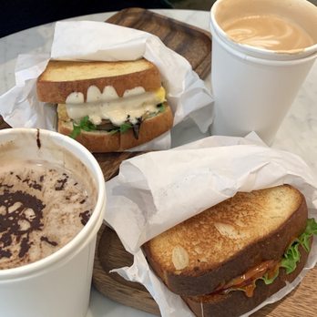 Semicolon Cafe - Chicken sandwich and mushroom sandwich - Coffee & Tea Near Me - Bellevue, Washington Semicolon Cafe - Chicken sandwich and mushroom sandwich - Coffee & Tea Near Me - Bellevue, Washington