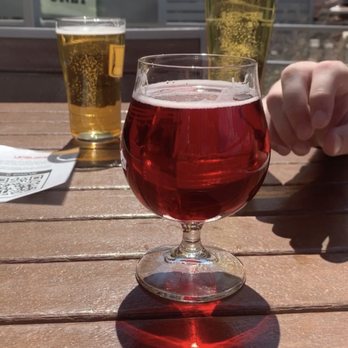 Upslope Brewing Company - Flatiron Park - Blackberry Lemon Sour, Rocky Mountain Kolsch, and German Pilsner - Breweries Near Me - Boulder, Colorado