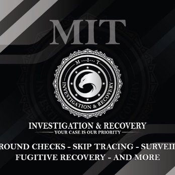 MIT Investigation & Recovery - Business card; but we can provide you with any services. Process serving coming soon. - Private Investigation Near Me - Killeen, Texas MIT Investigation & Recovery - Business card; but we can provide you with any services. Process serving coming soon. - Private Investigation Near Me - Killeen, Texas