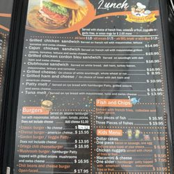 Grandpa’s Cafe - Menu