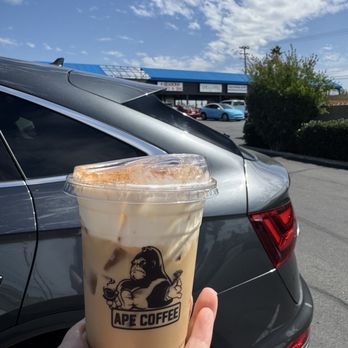 Ape Coffee - Order the Snow Monkey! Recommend so delicious! - Cafes Near Me - Placentia, California Ape Coffee - Order the Snow Monkey! Recommend so delicious! - Cafes Near Me - Placentia, California