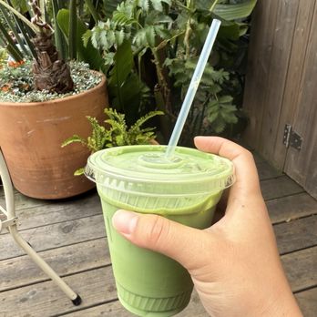 Black Bird Bookstore and Cafe - Matcha Latte - Bookstores Near Me - San Francisco, California