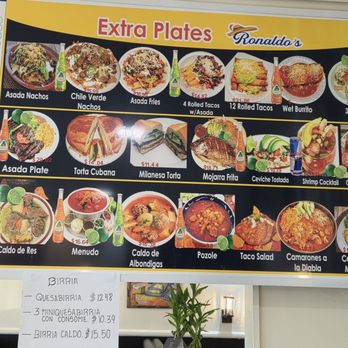 Ronaldo's Taco Shop - More menu options - Breakfast & Brunch Near Me - Lake Forest, California Ronaldo's Taco Shop - More menu options - Breakfast & Brunch Near Me - Lake Forest, California