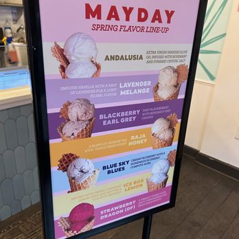 Mayday Ice Cream - Seasonal spring flavors - Ice Cream & Frozen Yogurt Near Me - Gainesville, Florida