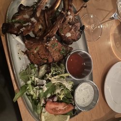 Raval Indian Brasserie Restaurant & Bar - Lamb Chops