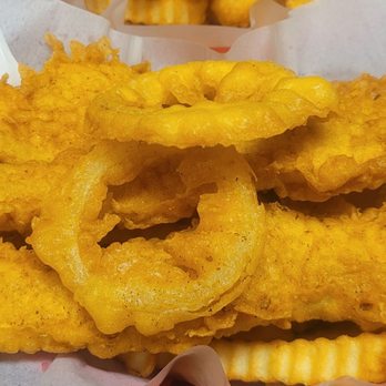 Tugboat Fish & Chips - 2 piece fish & chips.... I feel like the pieces are getting skinnier and skinnier - Fish & Chips Near Me - Lincoln, California Tugboat Fish & Chips - 2 piece fish & chips.... I feel like the pieces are getting skinnier and skinnier - Fish & Chips Near Me - Lincoln, California