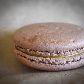T55 Patisserie - Mango lime chili macaron - Desserts Near Me - Bothell, Washington