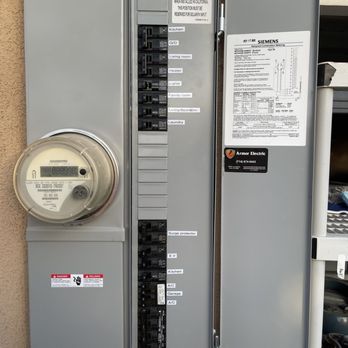 Armor Electric - Inside main panel - Electricians Near Me