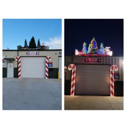 Fast Lane State Inspection - Won 2021 Best Christmas Decorated Business