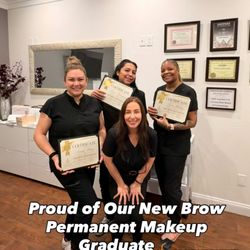 Brow Me Pretty - Microblading & Brow PMU student graduation. At Brow Me Pretty Academy. Scottsdale, Arizona