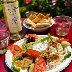Niko Niko's Greek & American Café - NIKO'S DIP PLATTER