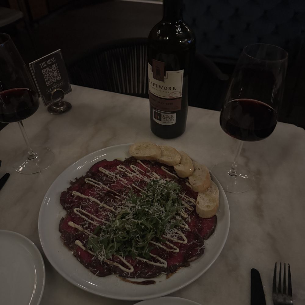 Bar La Unidad - Beef Carpaccio. - Cocktail Bars Near Me - San Juan, Puerto Rico Bar La Unidad - Beef Carpaccio. - Cocktail Bars Near Me - San Juan, Puerto Rico