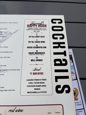 Menu photo 3 Farrell's Restaurant Portland, CT