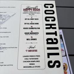 Farrell's Restaurant - Happy Hour cocktails Tuesday-Friday 3-6 and Bar Bites