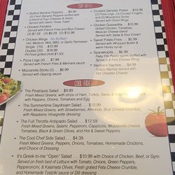 Appetizers/Salads Menu (04/2022)