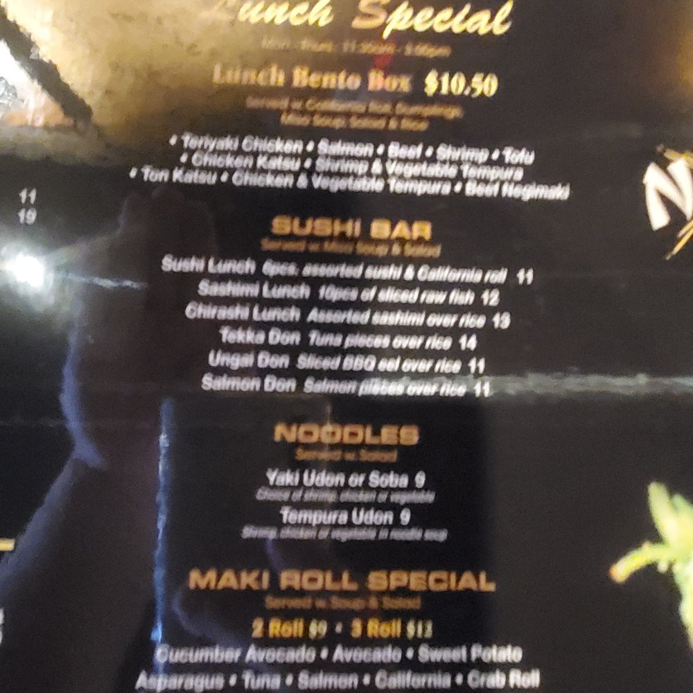 No 1 Sushi - Lunch Menu - Japanese Near Me - Midland Park, New Jersey No 1 Sushi - Lunch Menu - Japanese Near Me - Midland Park, New Jersey