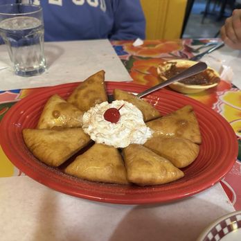 Red Iguana - Sopapilla for dessert! - Mexican Near Me - Salt Lake City, Utah