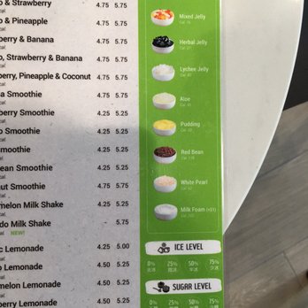 TBaar - Topping options - Bubble Tea Near Me - North Bethesda, Maryland