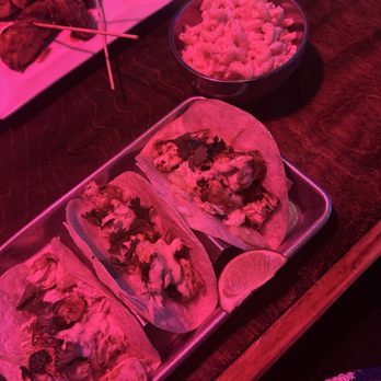 Tiki's Bar and Grill - 3 Tacos Blackened Mahi Mahi & Macaroni Salad - Seafood Near Me - Virginia Beach, Virginia Tiki's Bar and Grill - 3 Tacos Blackened Mahi Mahi & Macaroni Salad - Seafood Near Me - Virginia Beach, Virginia