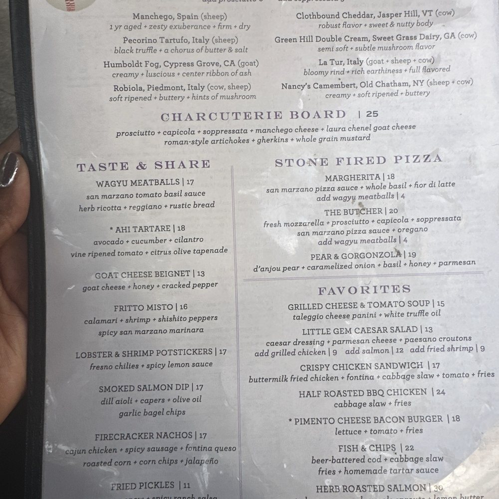 Cru - Menu - Wine Bars Near Me - Atlanta, Georgia