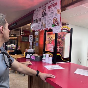 The Pretzel Hut - a man standing at the counter - Ice Cream & Frozen Yogurt Near Me - Newmanstown, Pennsylvania The Pretzel Hut - a man standing at the counter - Ice Cream & Frozen Yogurt Near Me - Newmanstown, Pennsylvania