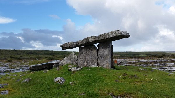 Poulnabrone Dolmen by null