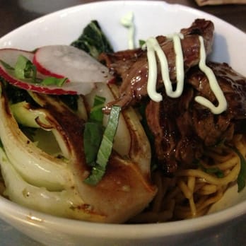 Mr Pollo - Course 3: Beef tenderloin with coconut basil noodles - New American Near Me - San Francisco, California Mr Pollo - Course 3: Beef tenderloin with coconut basil noodles - New American Near Me - San Francisco, California