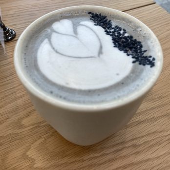 Nemesis Coffee - Sesame corn latte - Cafes Near Me - Coquitlam, British Columbia