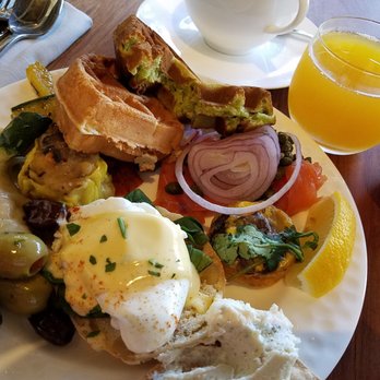La Hiki - Spinach Benedict smoked salmon matcha waffles etc.. - Breakfast & Brunch Near Me - Kapolei, Hawaii La Hiki - Spinach Benedict smoked salmon matcha waffles etc.. - Breakfast & Brunch Near Me - Kapolei, Hawaii