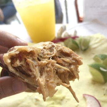 Sonoratown - Mouth watering, juicy shredded chicken chivichanga - Mexican Near Me - Los Angeles, California