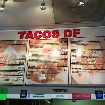 Tacos DF - New menu 2016 - Mexican Near Me - Denver, Colorado Tacos DF - New menu 2016 - Mexican Near Me - Denver, Colorado