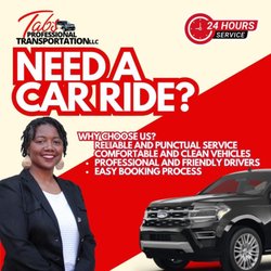 Tab's Professional Transportation - Let us fulfill your transportation needs.