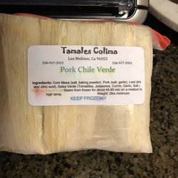 Tamales Colima - Frozen tamales ...to go!