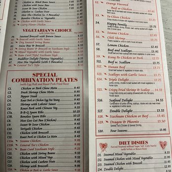Ming's Chinese Restaurant - Inner menu march 2024 - Chinese Near Me - Middletown, New York Ming's Chinese Restaurant - Inner menu march 2024 - Chinese Near Me - Middletown, New York
