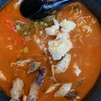 Kuma Sushi - Bland/ room temperature chicken ramen was delivered to the table 5-8 minutes of ordering. Seems remade and simply kept warm. - Sushi Bars Near Me - Los Osos, California